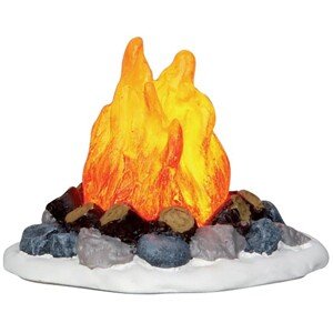 Lemax Vianočná dekorácia ohnisko s plameňom