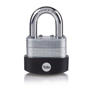 Yale Vrstvený visiaci zámok Y127B/55/129/Protector, 3 kľúče, 56 x 47 mm