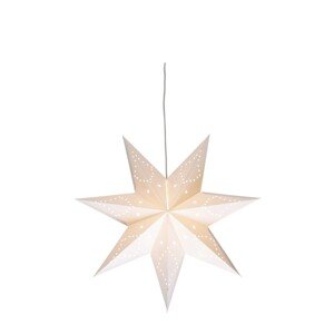 Markslojd Závesná hviezda SATURNUS biela E14 max. 25 W, 230 V, 45 x 45 x 15 cm