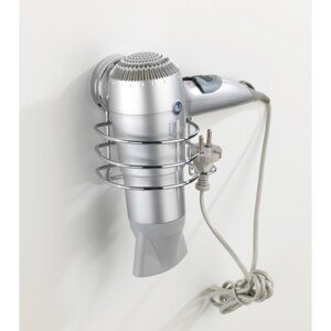 Wenko Držiak na sušič vlasov Static Loc Plus oceľ 14 x 13 x 11 cm chróm