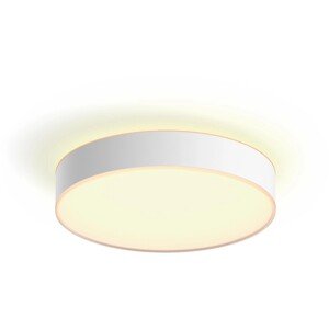 Philips Hue Stropné svietidlo White Ambiance Enrave M biele 2 400 lm