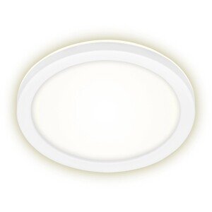 Brilo Vonkajšie LED svietidlo Frankfurt okrúhle biele 210 x 28 mm