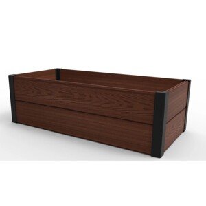 KETER Vyvýšený záhon Maple Trough hnedý 32 x 106 x 50 cm