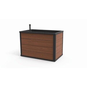 KETER Vyvýšený záhon Maple Mobile Urban hnedý 65 x 99 x 58 cm