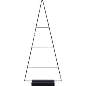 Mica Dekoratívny stromček 21 LED, čierny, 31 x 10 x 71 cm