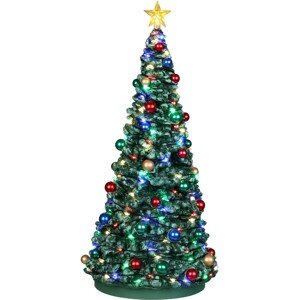 Lemax Vianočná dekorácia Outdoor Holiday Tree 24,5 x 11,5 x 11,5 cm