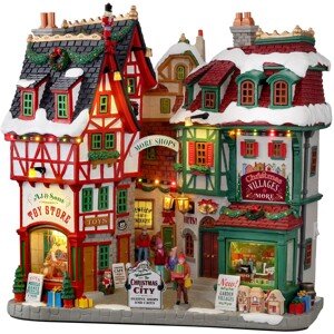 Lemax Vianočná dekorácia Christmas City 27,5 x 27 x 11,5 cm