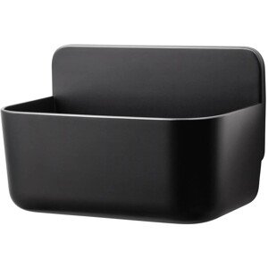 tesa Košík do sprchy Lavaa veľ. S, matná čierna, 130 x 200 x 110 mm