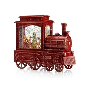 Markslöjd Dekorácia lokomotíva LOCO, LED, 0,5 W, červená, 19 x 23 x 8 cm