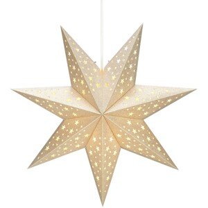 Markslöjd Hviezda SOLVALLA, E14, 25 W, zlatá, 45 x 45 x 21 cm