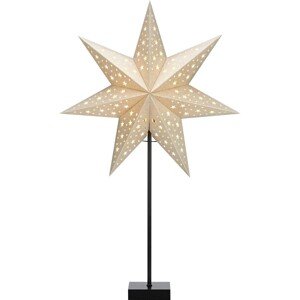 Markslöjd Stojacia hviezda SOLVALLA zlatá E14, max. 25 W, 230 V, 45 x 69 x 21 cm