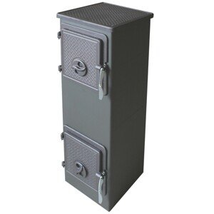 Bella Thalia Krbové kachle Ewa, 5,3 kW, čierna, 91 x 29 x 29 cm