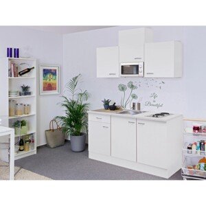 Flex-Well Kuchyňa Wito 150 cm/typ 3 - mikrovlnka/varná doska