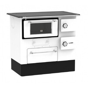 Alfa Plam Sporák Regular 46 ECO, 8 kW ľavý, biela, 92 x 57 x 85 cm