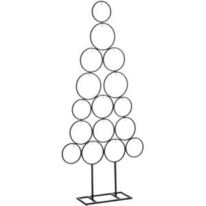 House of Seasons Vianočná dekorácia stromček čierny 53 x 15 x 117,5 cm