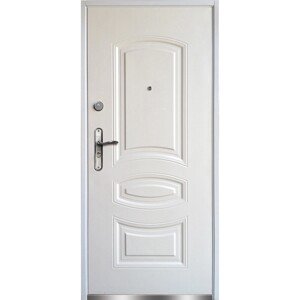 O.K. Doors Vonkajšie oceľové vchodové dvere RA13-02, biele, 90 P