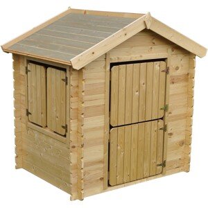 Timbela Drevený domček pre deti M516-1 bez podlahy, 94 x 118 cm