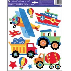 Anjel Přerov Samolepky na stenu stroje, mix dekorov, 33 x 29 cm