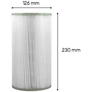 Nordlys Filtračná kartuša, bielo-modrá, pr. 12,6 x 23 cm