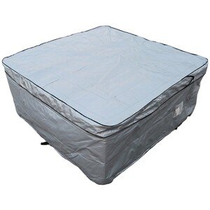 Nordlys Ochranný obal vírivky, strieborný, 230 x 230 x 12 cm