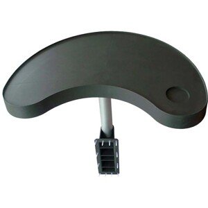 Nordlys Stolík na nápoje, čierny, 2 x 71 x 48 cm