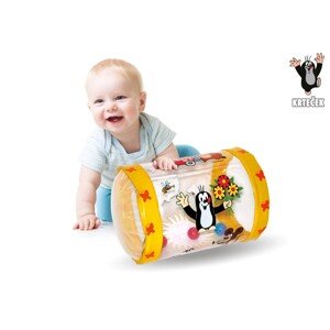 Wiky Nafukovací valec s rolničkou motív Krtka 40 cm