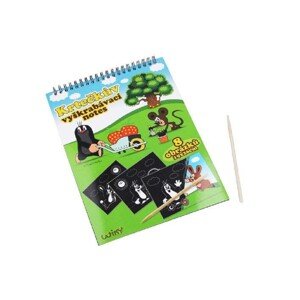 Wiky Vyškrabávací notes s motívom Krtka 8 listov 19 x 26 cm