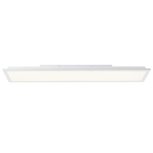 Brilliant Stropné LED svietidlo Briston, 24W, 2100 lm, RGBW, biela, 80 x 20 cm
