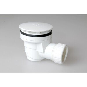 Protimex Sprchový sifón s čistením biely, 90 mm