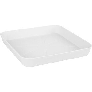 elho Podmiska Loft Urban Square biela 22 x 3 x 22 cm