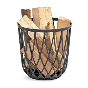 Prosperplast Plastový univerzálny kôš Uniqubo šedý kámen, pr. 39 cm, objem 35 l