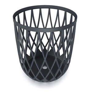 Prosperplast Plastový univerzálny kôš Uniqubo antracit, pr. 39 cm, objem 35 l