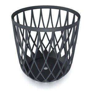 Prosperplast Plastový univerzálny kôš Uniqubo antracit, pr. 44,7 cm, objem 55 l