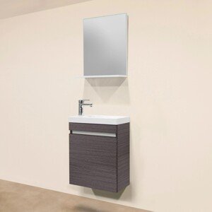 Sanotechnik Súprava kúpeľňového nábytku Nora 48 dub strieborný