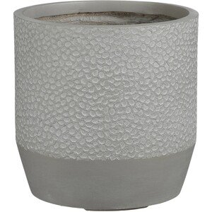 Mica Decorations Kvetináč Bogota Outdoor, magnézium, sivý, pr. 24 x 24 cm