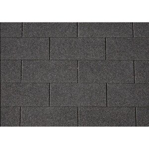 Onduline Asfaltový šindeľ Bardoline CLASSIC obdĺžnik 3T, čierny mix, 2 m2