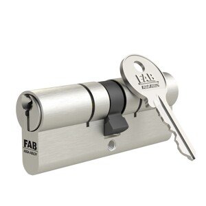 FAB 1* Obojstranná cylindrická vložka 1.00/DNm 40+40, 3 kľúče