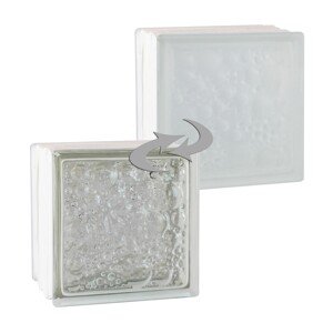 Fuchs Luxfera Therbo Bl. Plus Savona lesk/mlč.sklo biela Ug 0,8, 19x19x13,5cm