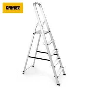 Craftex Jednostranné skladacie schodíky 4+1