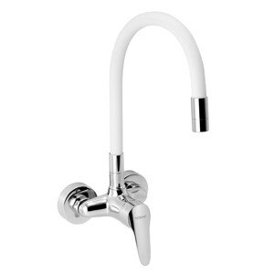 Titania Drezová batéria 94484,0B s flexi ramenom, biela, rozstup 100 mm