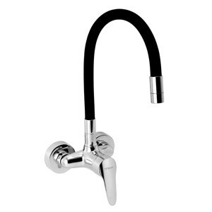 Titania Drezová batéria 94484,0C s flexi ramenom, čierna, rozstup 100 mm