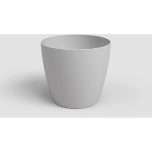 Artevasi Kvetináč San Remo s kolieskami, matná svetlo sivá, pr. 42 cm