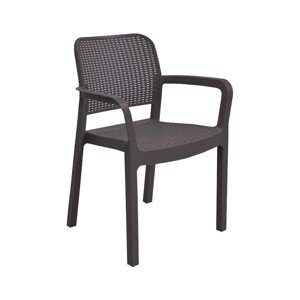 Keter Záhradná stolička Samanna, hnedá, 53 x 58 x 83 cm