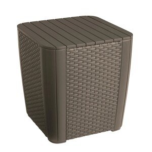 Keter Záhradný odkladací stolík Luzon, cappuccino, 39 x 39 x 42,5 cm