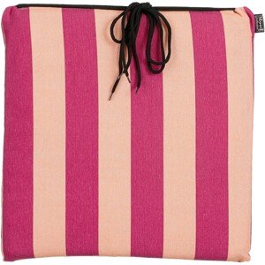 In the Mood Podsedák so šnúrkami Osborn, ružová, 40 x 40 x 5 cm