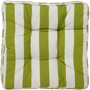 In the Mood Podsedák Osborn, zelená, 47 x 47 x 10 cm