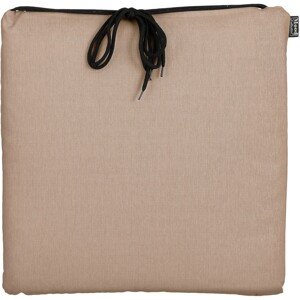 In the Mood Podsedák so šnúrkami Paddy, béžová, 40 x 40 x 5 cm
