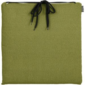 In the Mood Podsedák so šnúrkami Paddy, zelená, 40 x 40 x 5 cm