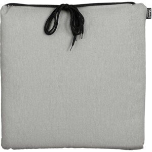 In the Mood Podsedák so šnúrkami Paddy, svetlo sivá, 40 x 40 x 5 cm