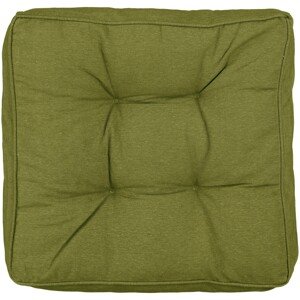 In the Mood Podsedák Paddy, zelená, 47 x 47 x 10 cm